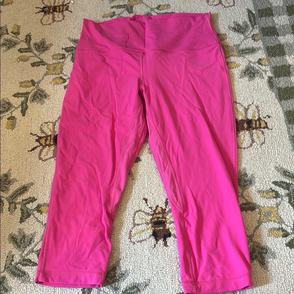 Lululemon Vibrant Pink Leggings